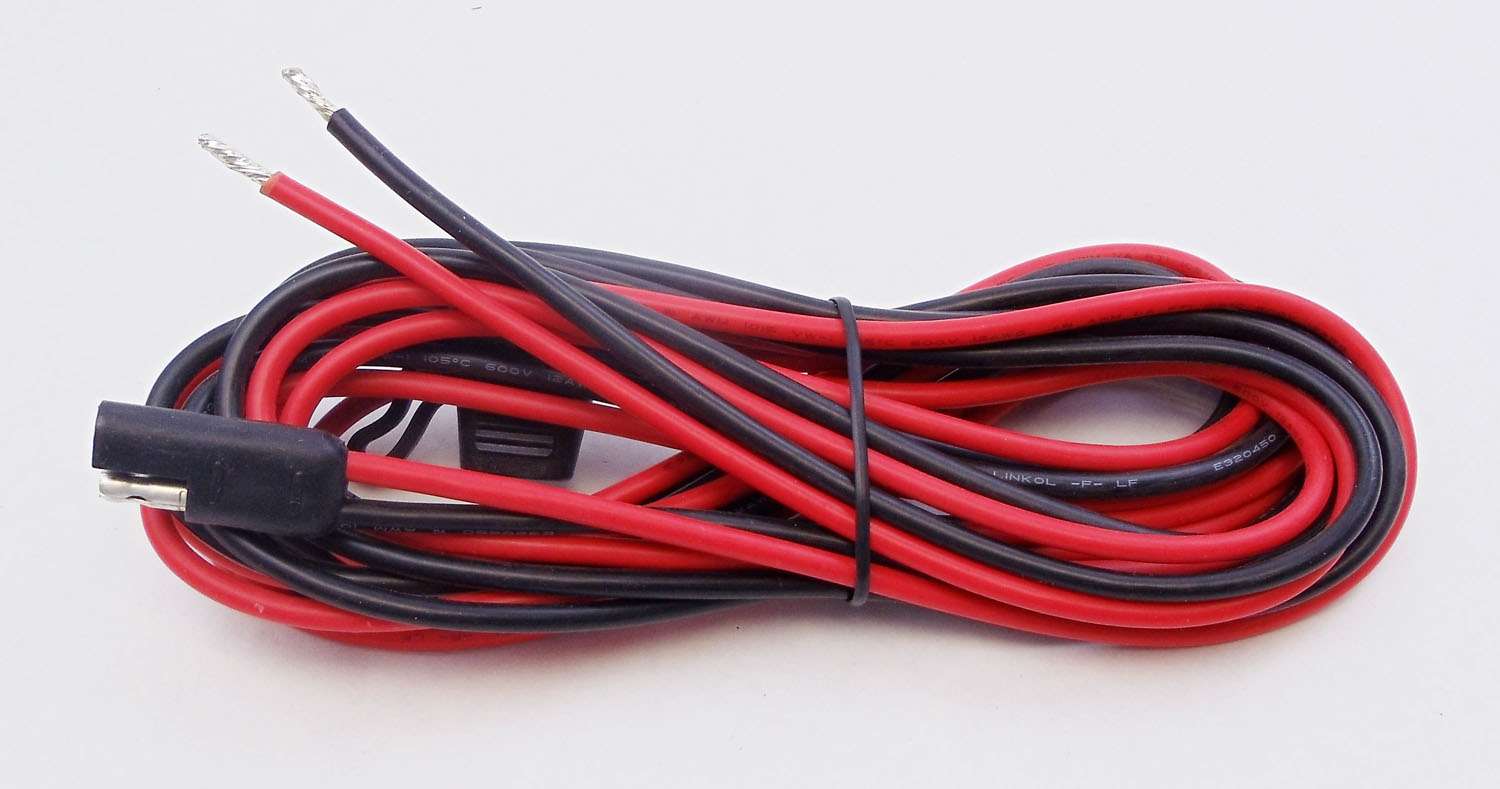 MAGNUM 10 FOOT - 14 GAUGE HEAVY DUTY POWER CORD WITH 30 AMP MINI ATC FUSE