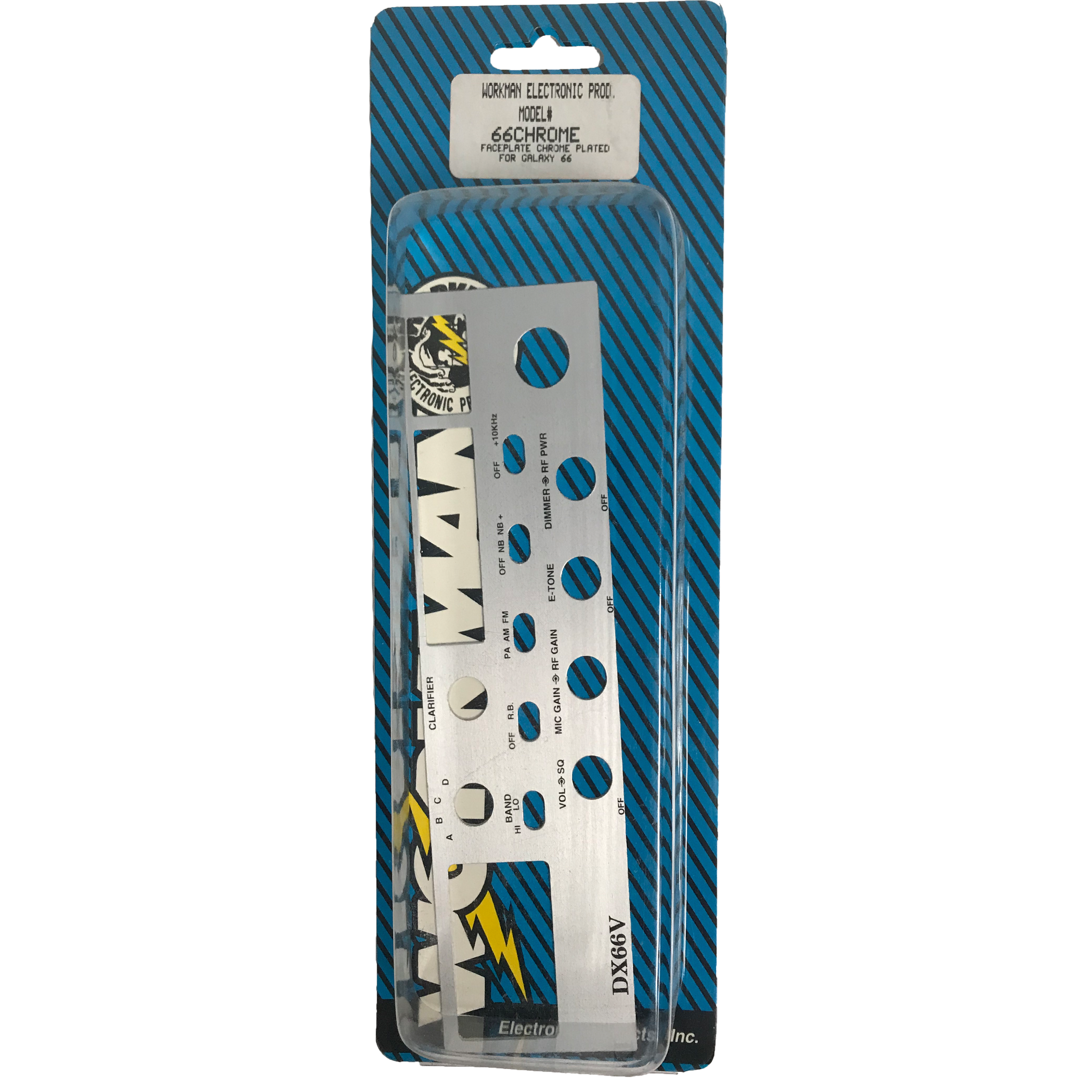 TWINPOINT - 66CHROME CHROME FACE PLATE FOR THE DX66V
