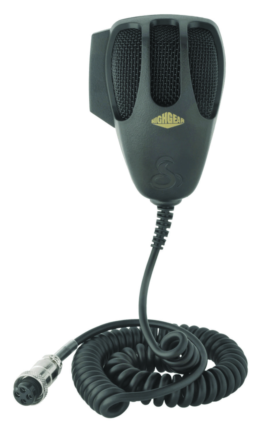 COBRA HGM77 HIGHGEAR 4 PIN NOISE CANCELING MICROPHONE WITH  9' COILED CORD