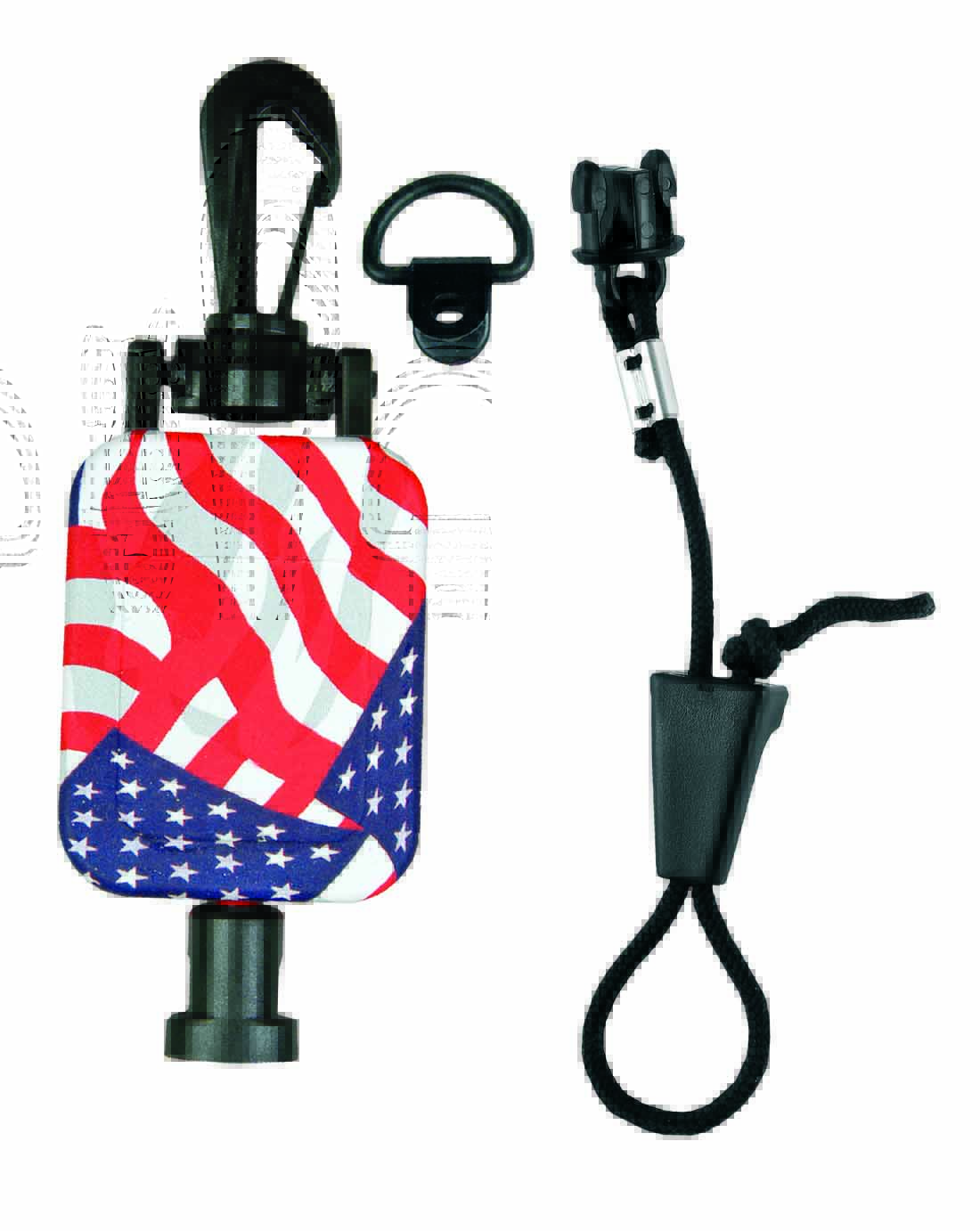 RETRACTABLE MIC.KEEPER STARS & STRIPES