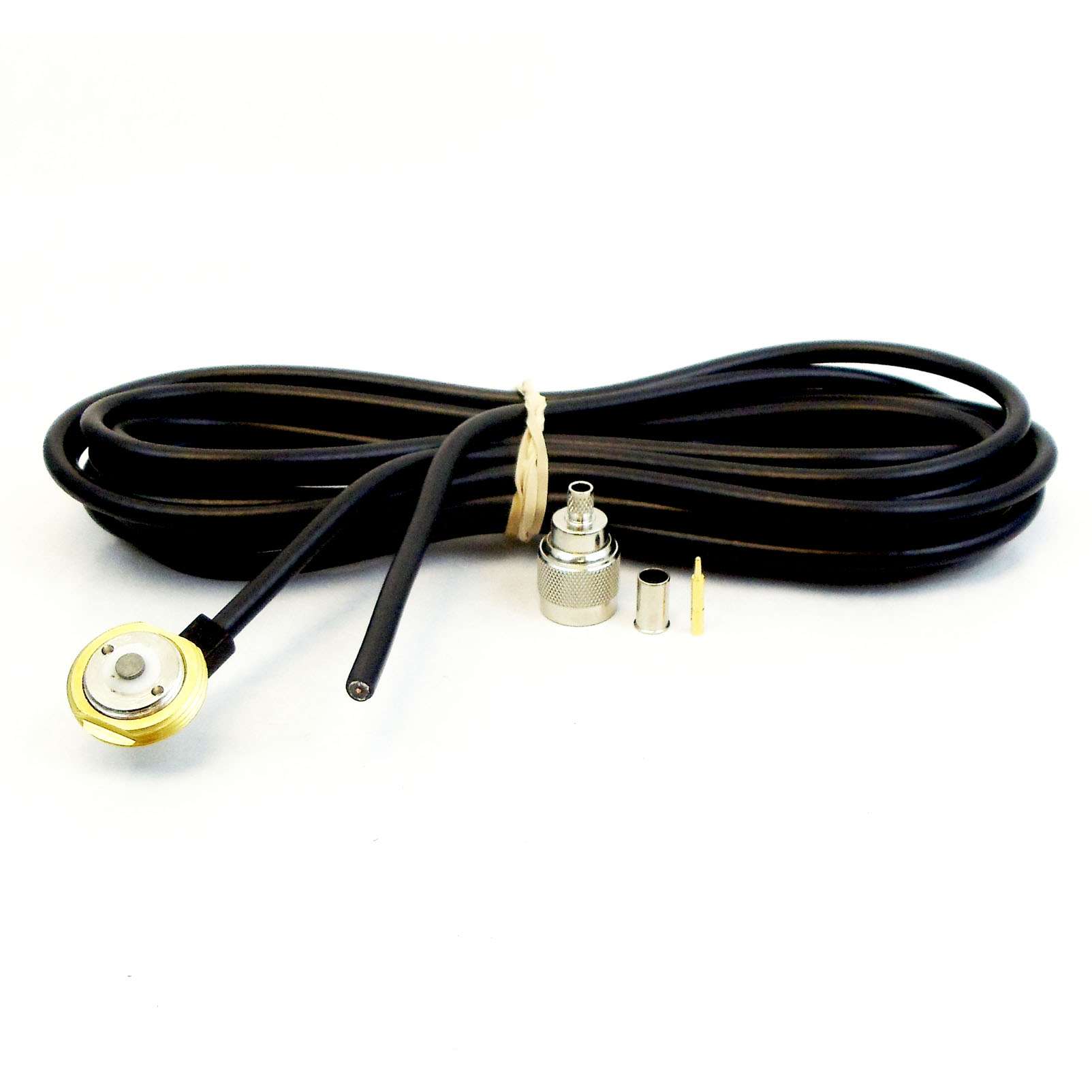 PCTEL/MAXRD - MLNCP 3/4 INCH HOLE MOUNT WITH 17 FOOT RG8X COAX CABLE AND LOOSE CRIMP ON "N" CONNECTOR
