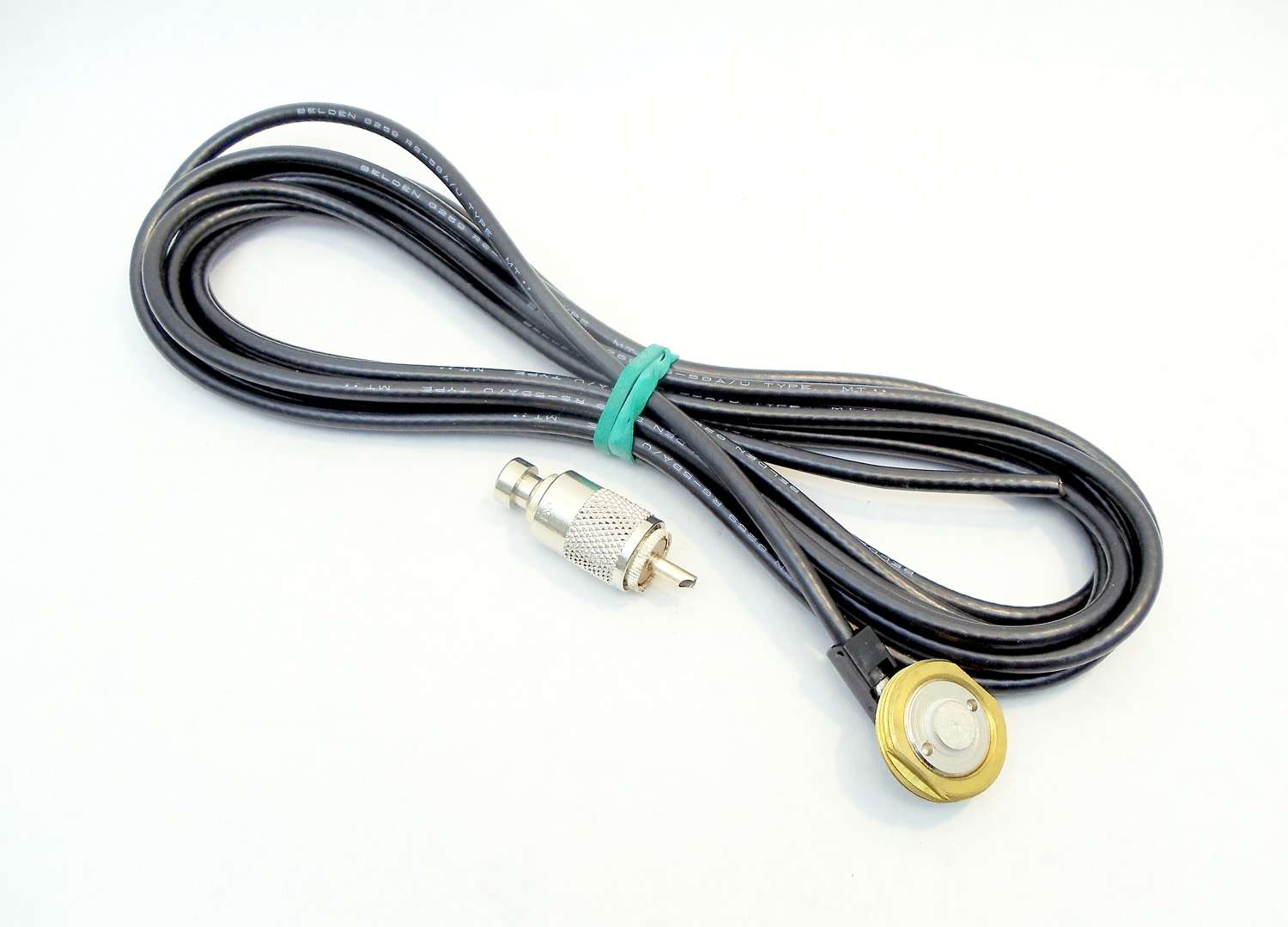 MAXRAD - 3/4" HOLE MOUNT WITH 14' RG58A/U CABLE & LOOSE PL-259 CONNECTOR