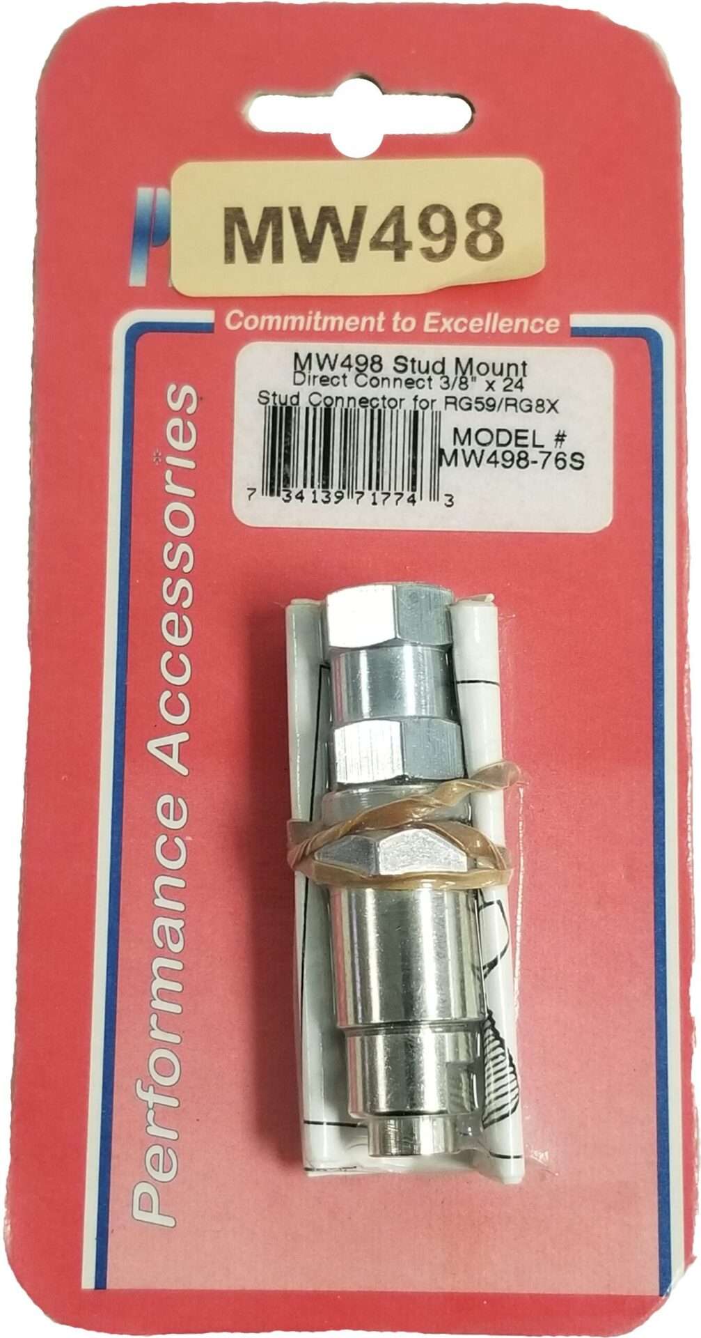 PROCOMM - MW498 HEAVY DUTY STUD MOUNT W/ NO PL REQUIRED