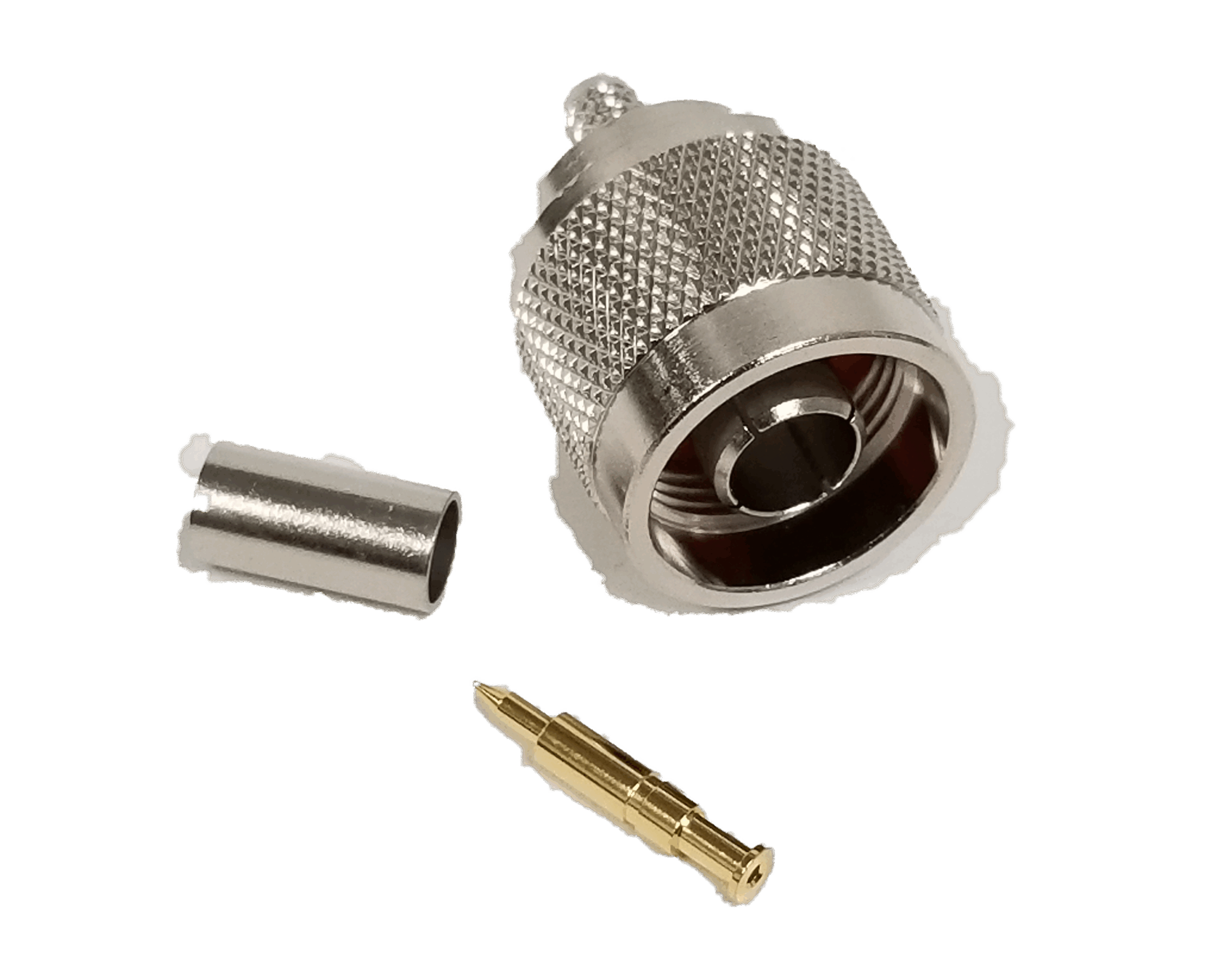 N MALE CRIMP FOR RG58