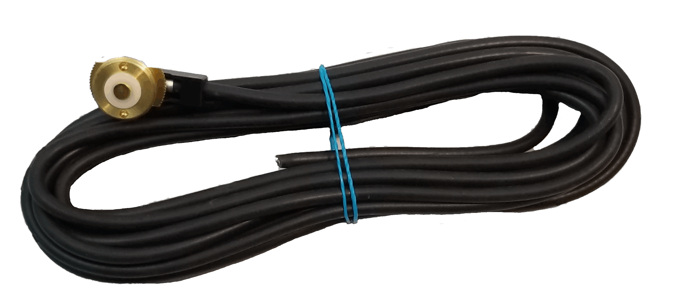 17' RG58/U COAX W/ SILVER PLATED TEFLON PL259