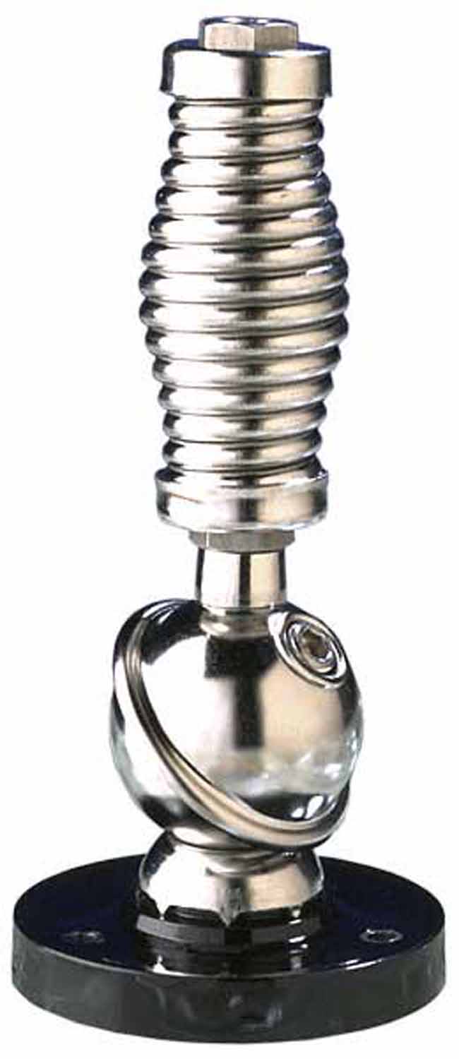 HUSTLER - SSM1 PROFESSIONAL STAINLESS STEEL 180° BALL MOUNT & STAINLESS SPRING