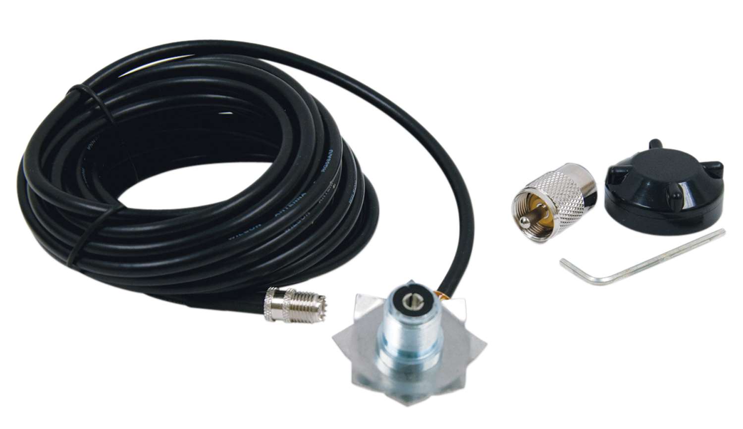 WILSON - W1000RM-B REPLACEMENT COAX CABLE WITH PL259 CONNECTOR & RAIN CAP FOR W1000RT-B. NO ROD OR COIL WITH THIS PART.