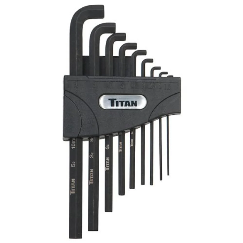 9 PC METRIC LOW PROFILE HEX KEY SET 1.5 UP TO 10MM