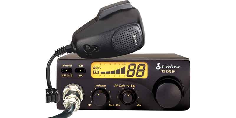 COBRA C19DXIV 40 CHANNEL CB RADIO WITH RF GAIN & INSTANT CHANNEL 9/19