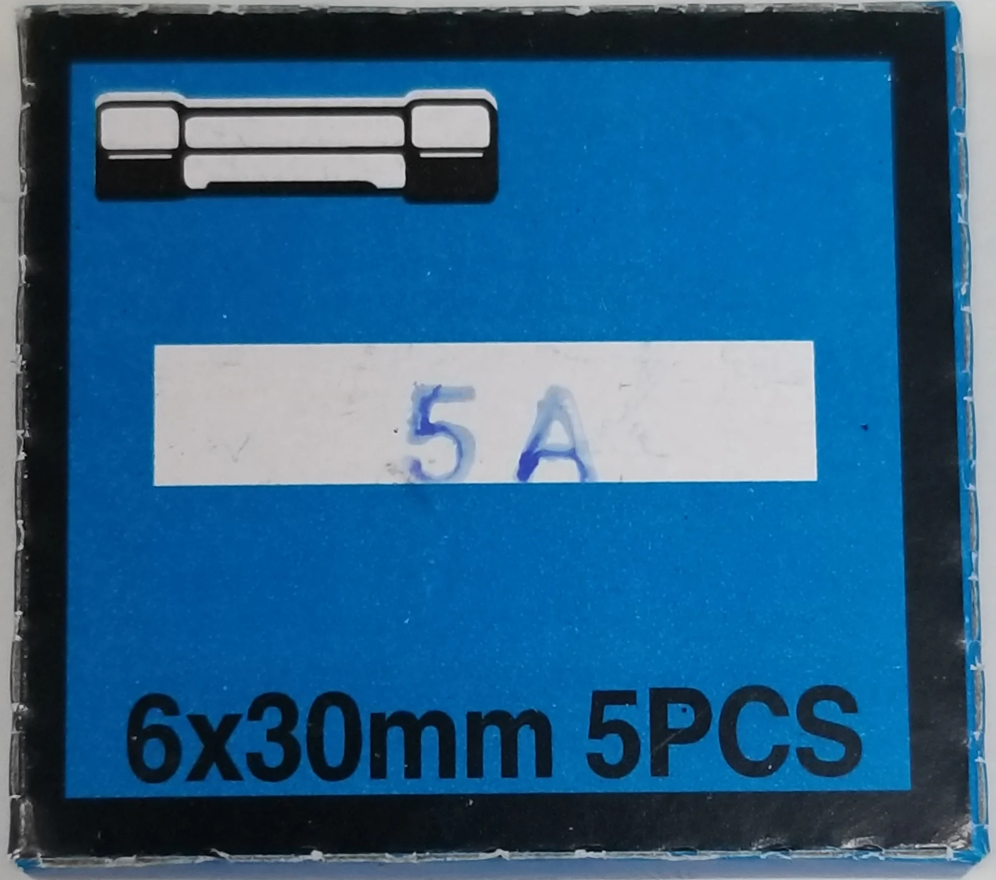 5 AMP GLASS FUSES (BOX OF 5)