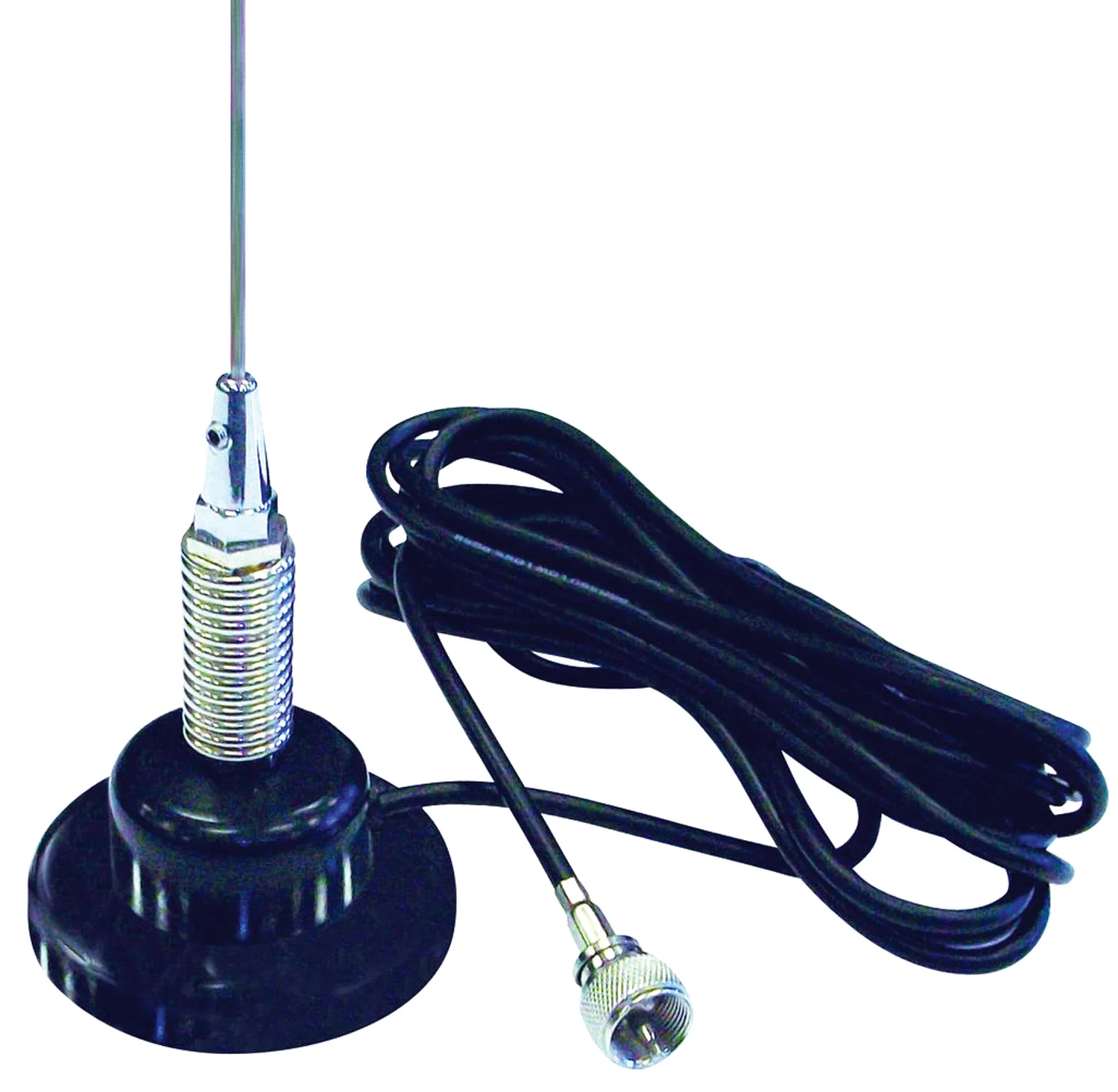 Accessories Unlimited 36" MAGNET MOUNT CB ANTENNA W/SPRING (BLACK)