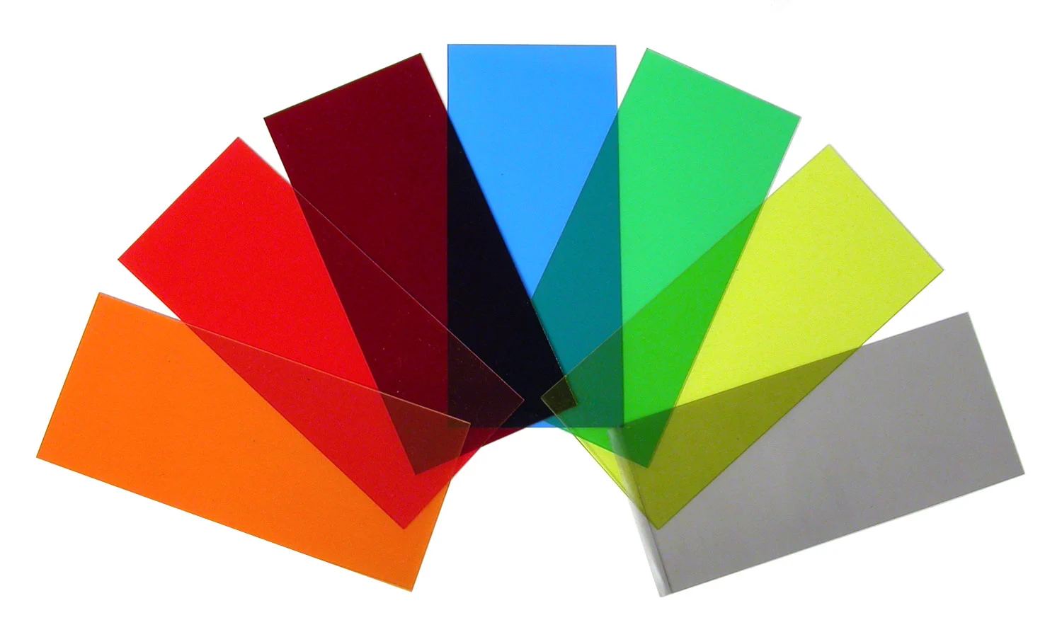 3 5.3"X 2.3" SHEETS OF RED FILM FOR MAKING PURPLE