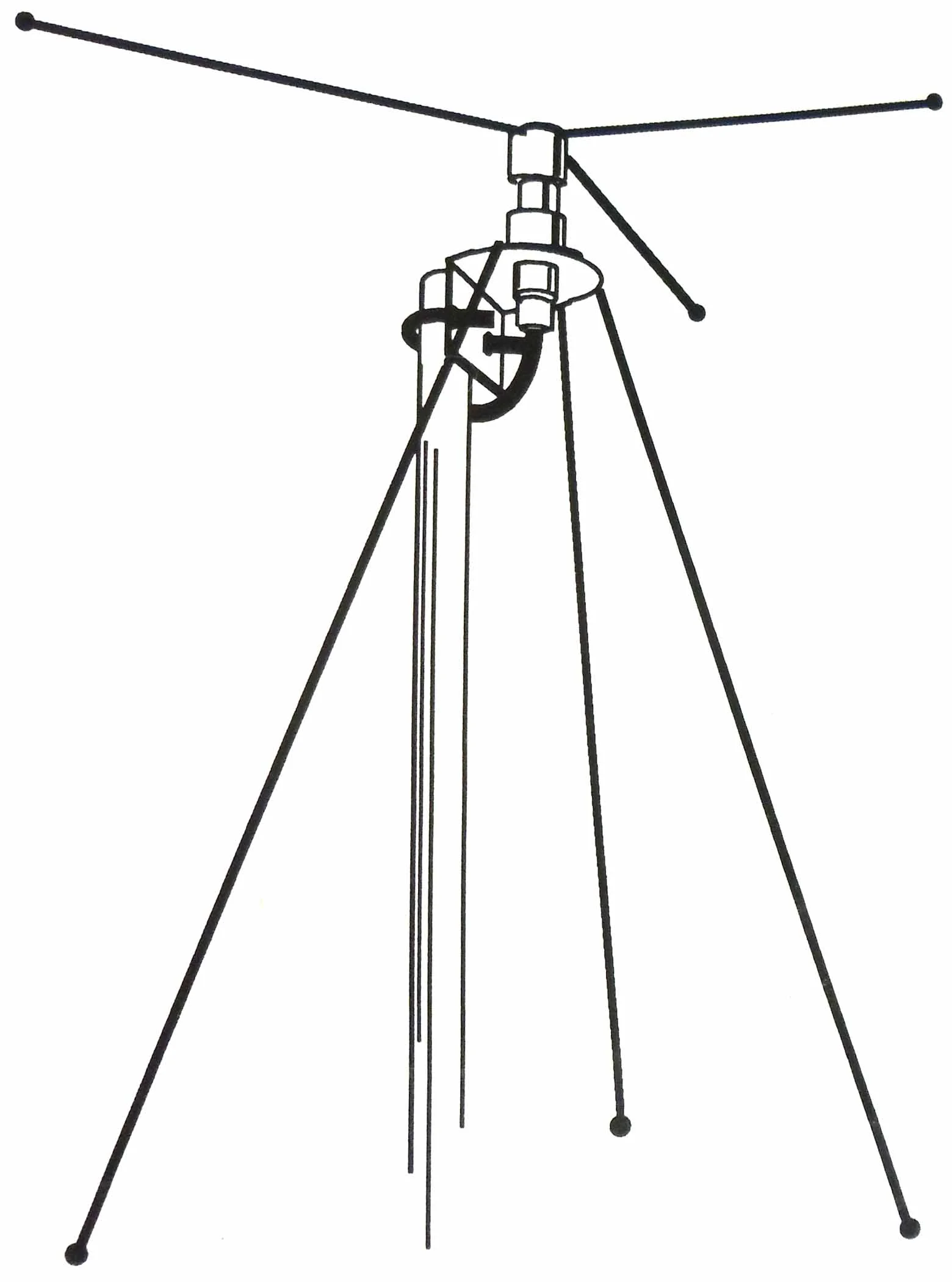 40-950 MHZ DISCONE BASE STATION SCANNER ANTENNA