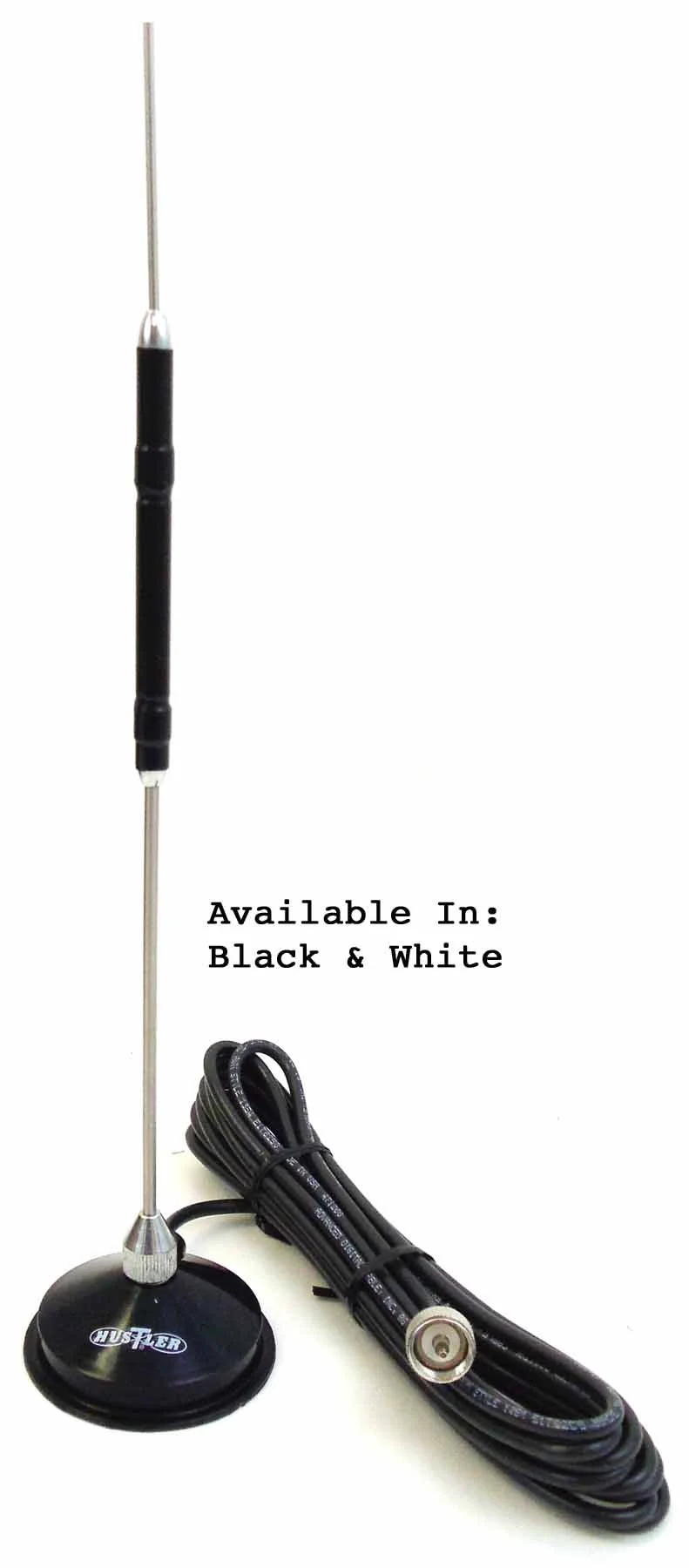 25" CENTER LOAD MAGNET MOUNT CB ANTENNA KIT -WHITE
