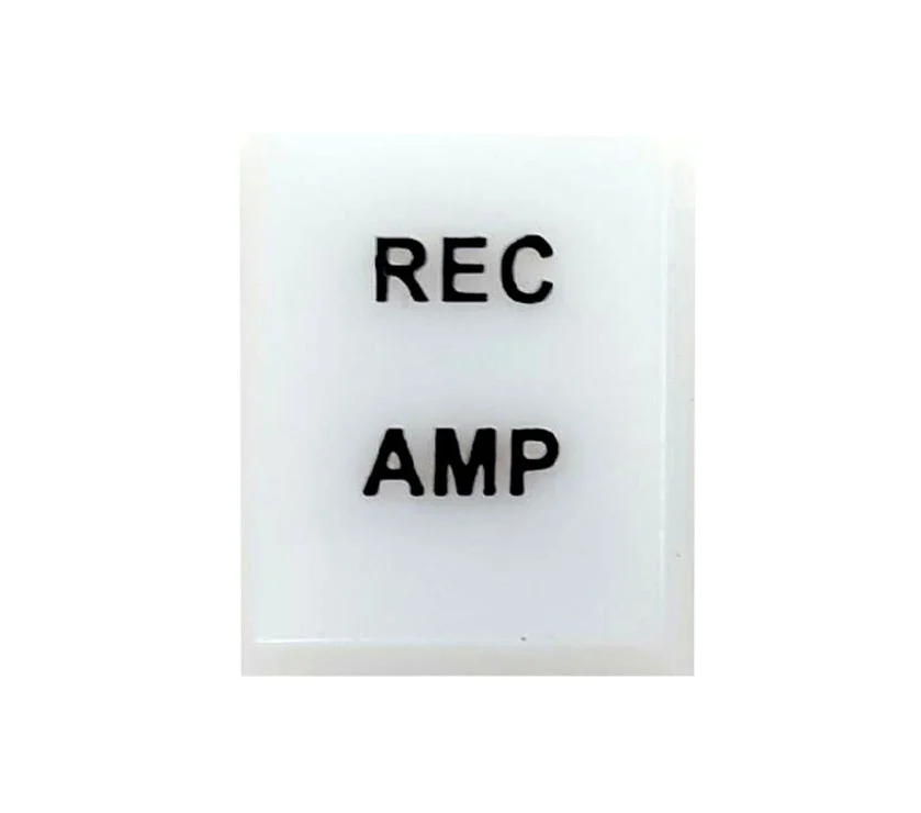 TEXAS STAR WHITE REC-AMP REPLACEMENT LENS COVER FOR DX350, DX350HDC, DX500, DX500V, DX667, DX667V