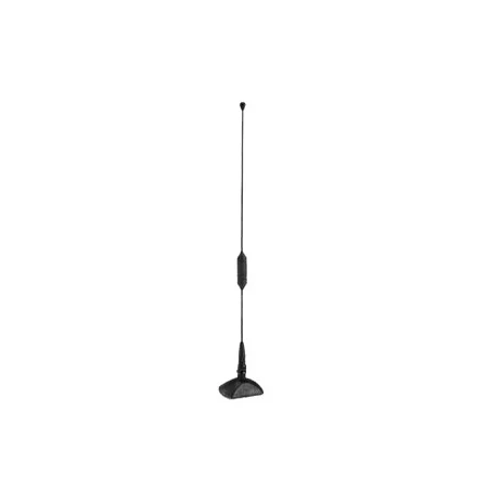 LARSEN - 890-960 MHZ ENCLOSED COIL 3DB GAIN ON GLASS ANTENNA WITH 14' COAX CABLE & CRIMP ON MINI UHF MALE CONNECTOR