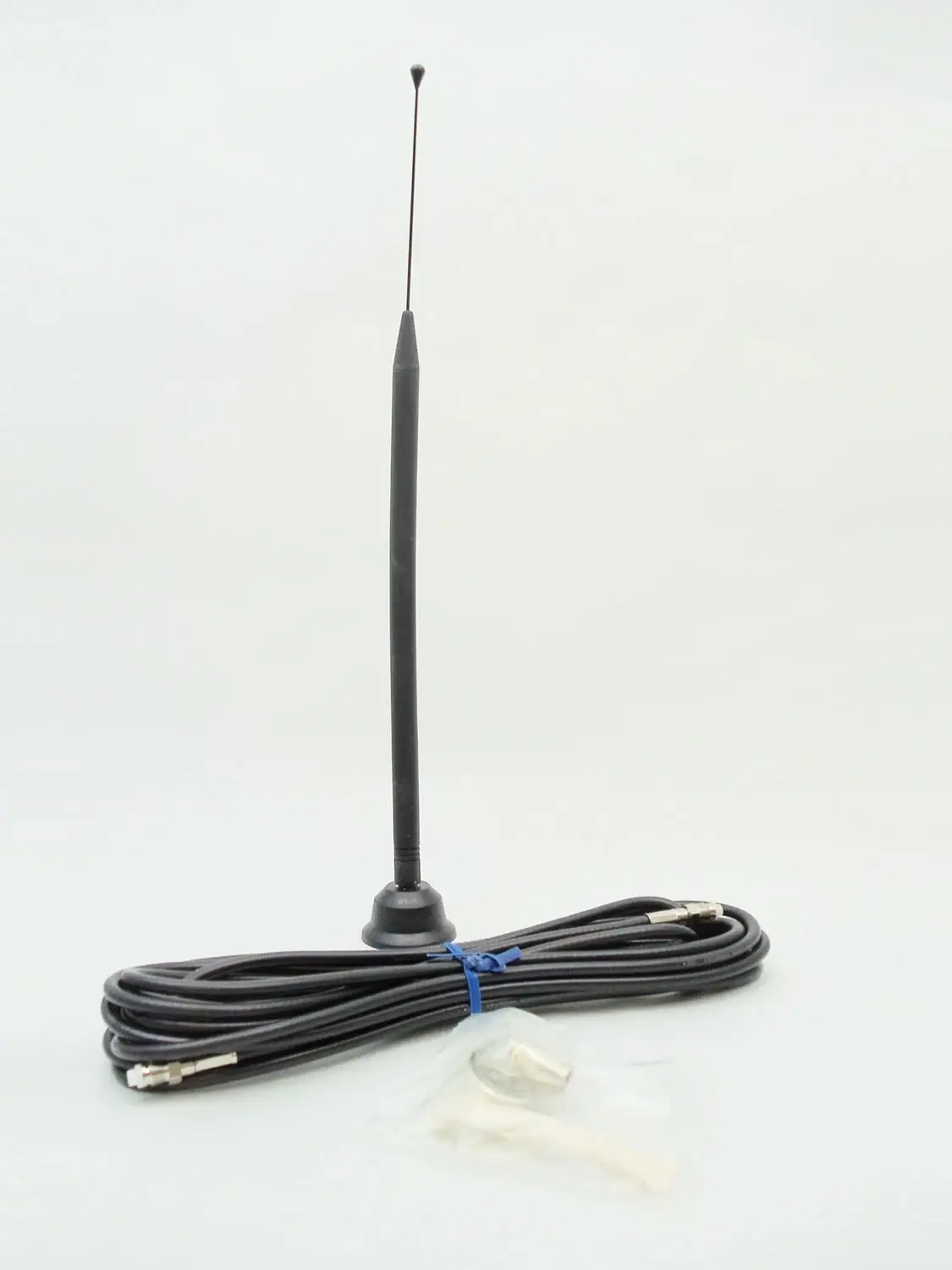 LARSEN - 824/1850 MHZ 3DB BLACK ANTENNA WITH 17' NMO COAX CABLE WITH INSTALLED FME CONNECTOR