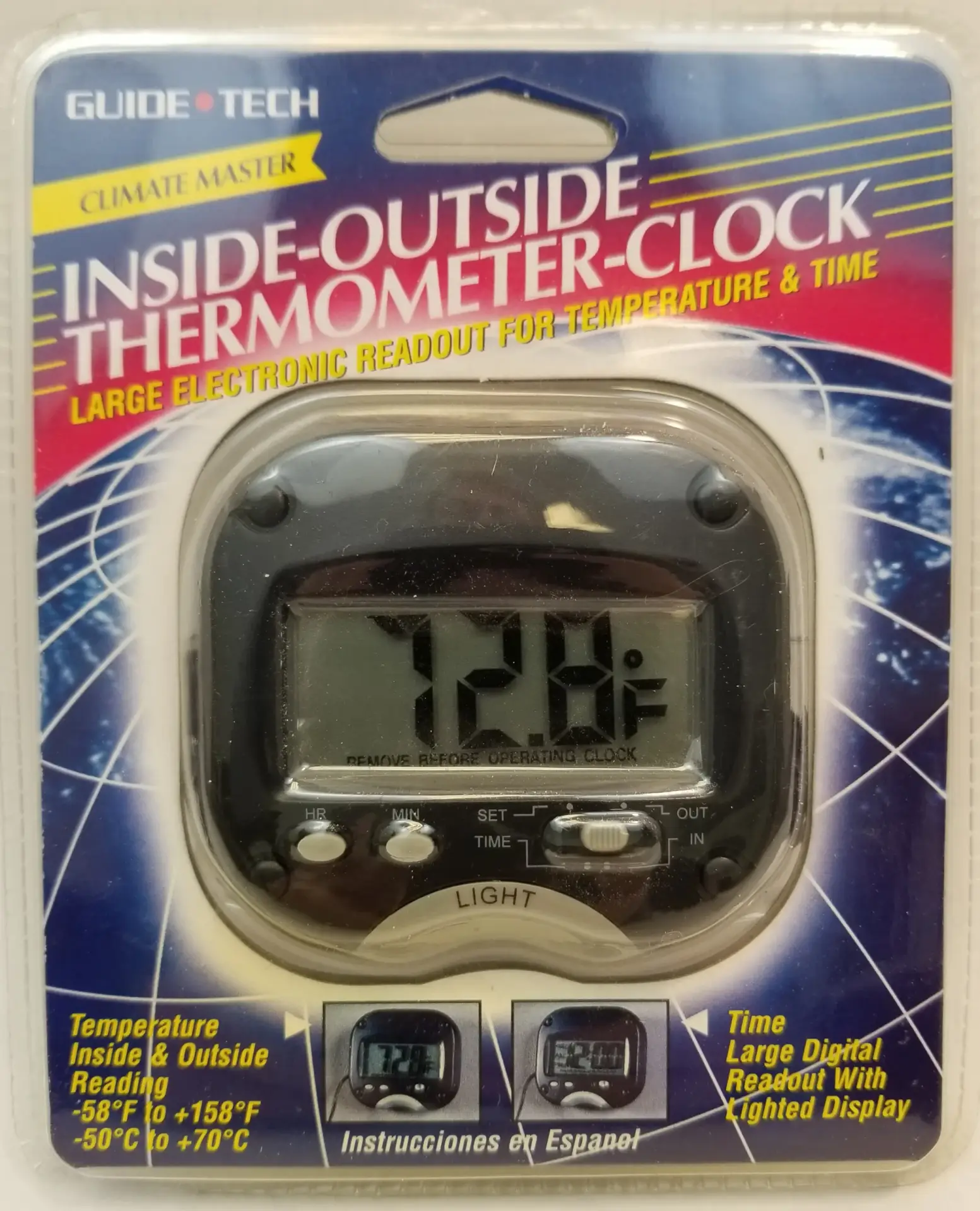 CLIMATE MASTER IN/OUTSIDE THERMOMETER