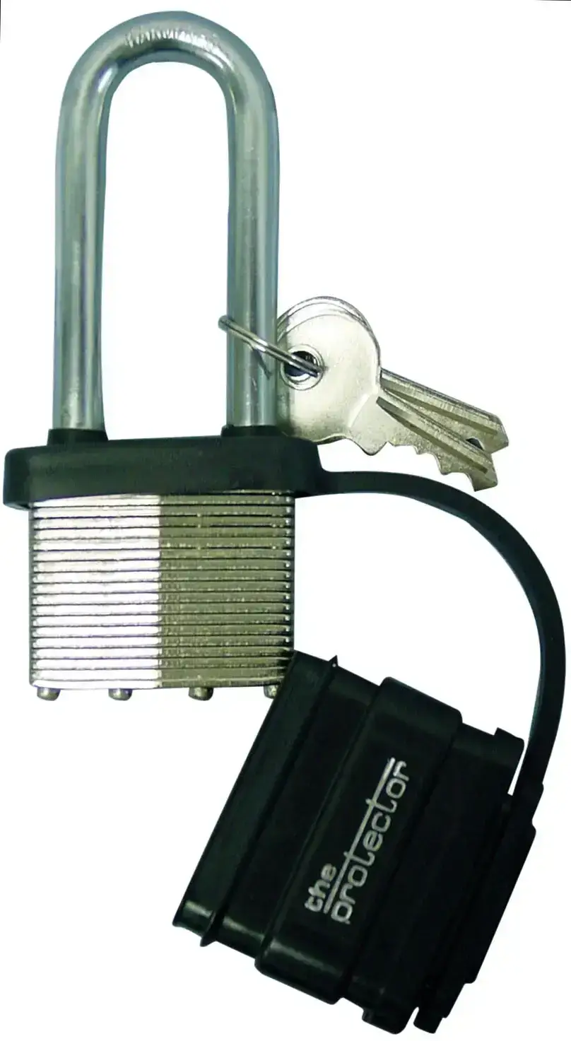 MUDGUARD - WEATHER RESISTANT 40 MM 2-1/2" X 1/4" SHACKLE DOUBLE LOCKING PADLOCK WITH 2 KEYS