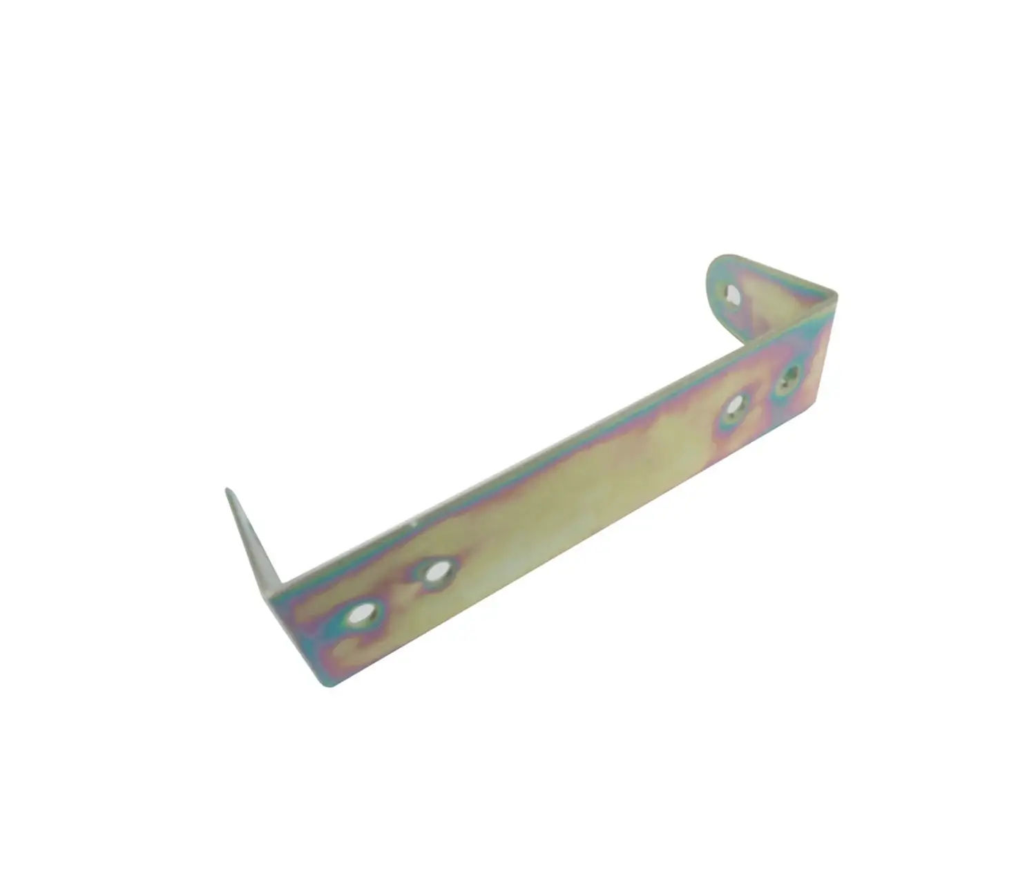 DIESEL - 5-3/4" SINGLE HOLE BRASS FINISH REPLACEMENT MOUNTING BRACKET FOR COBRA 19LTD AND OTHER RADIOS