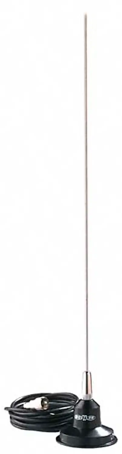 HUSTLER 49" 144-174 MHZ 100 WATT, 3.4 DB GAIN MAGNETIC MOUNT ANTENNA KIT WITH MINI UHF CONNECTOR